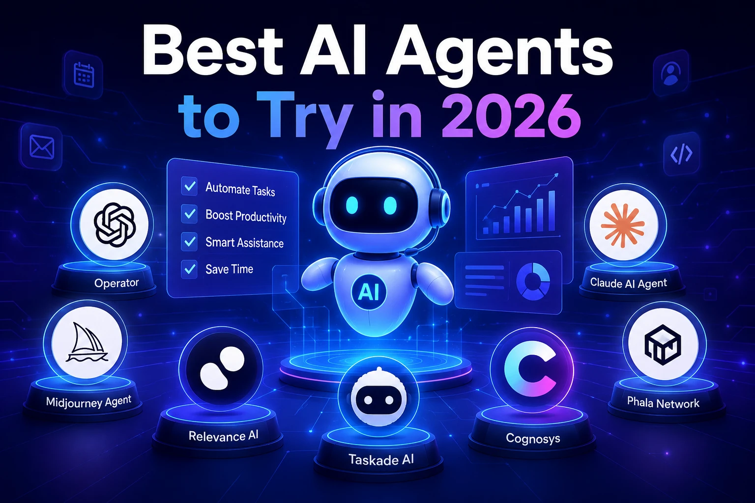 Best AI agents to try in 2026 for productivity, coding, research, and automation