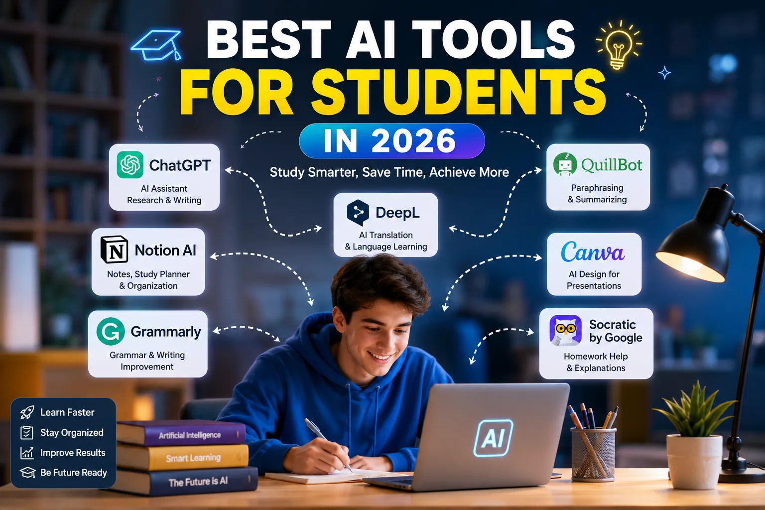 Best AI tools for students in 2026 for studying and learning