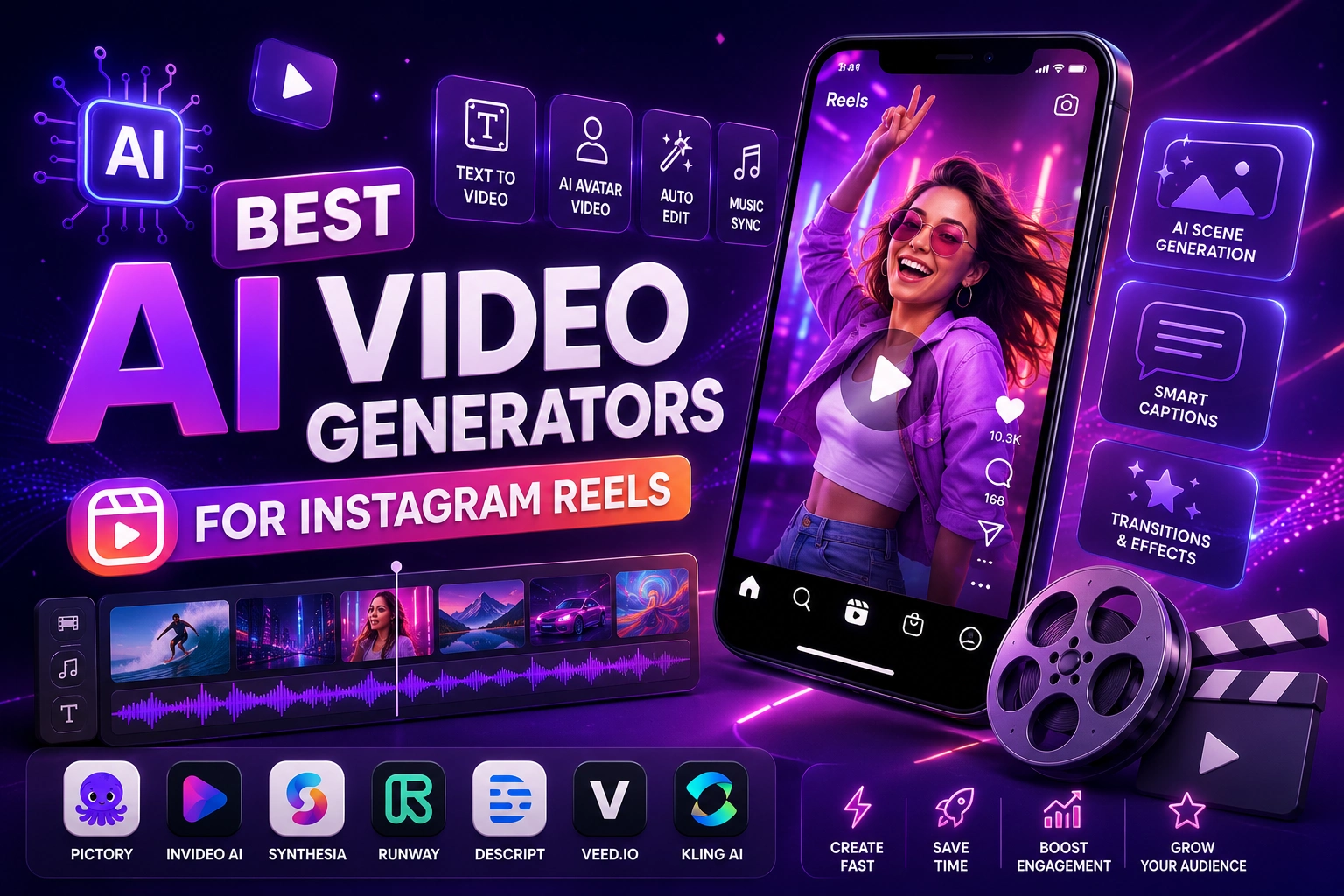 Best AI video generators for creating Instagram Reels in 2026