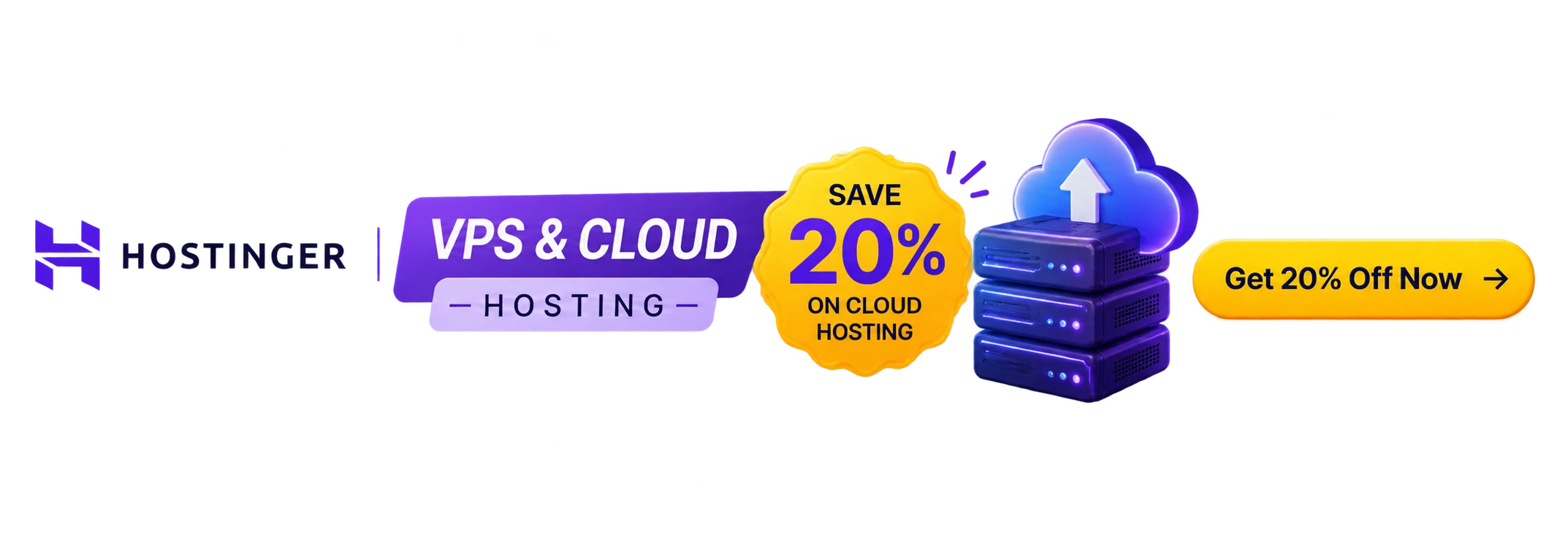 Hostinger VPS and Cloud Hosting - Save 20%